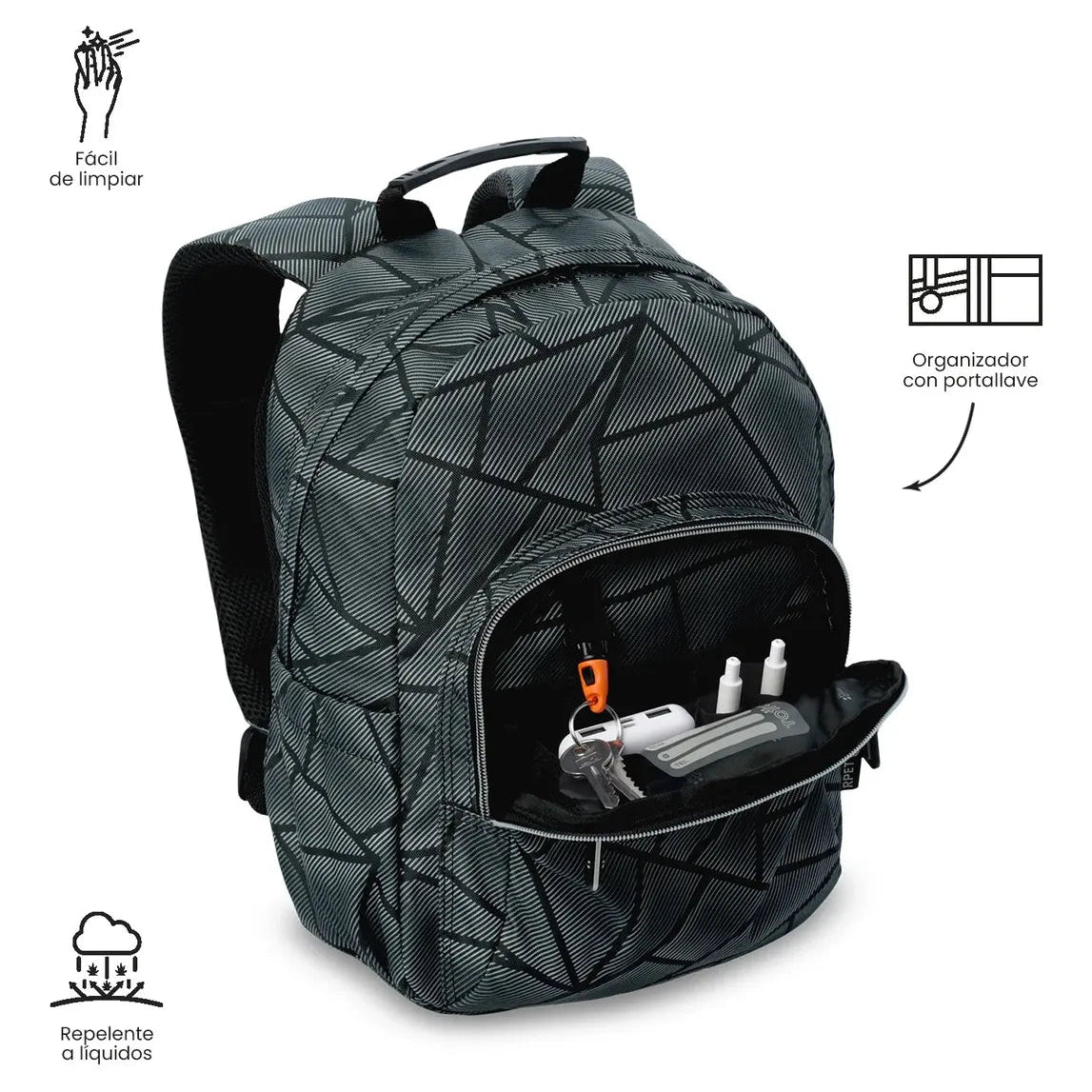 Morral Totto Original Con Porta Tablet 11,83 Litros