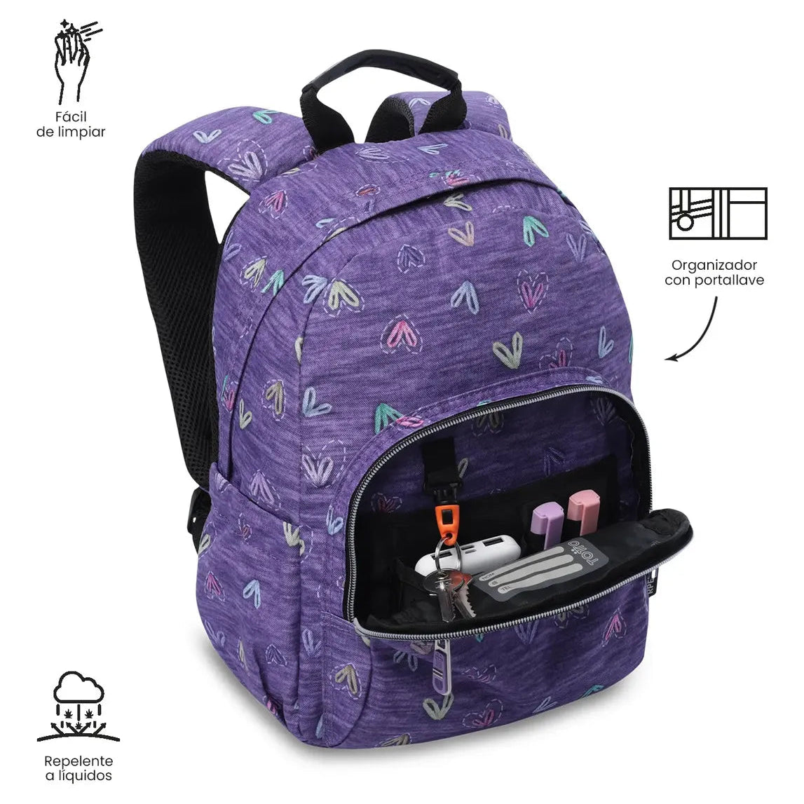Morral Totto Original Con Porta Tablet 11,83 Litros