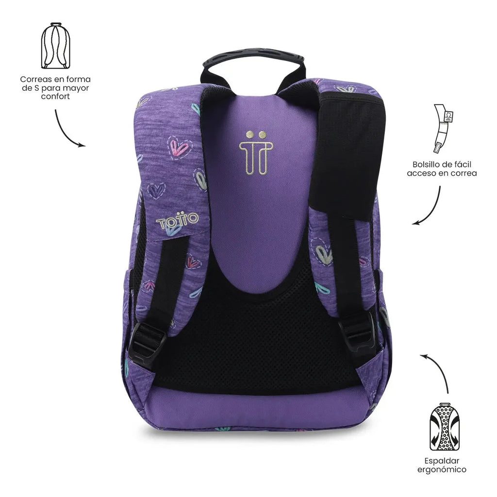 Morral Totto Original Con Porta Tablet 11,83 Litros