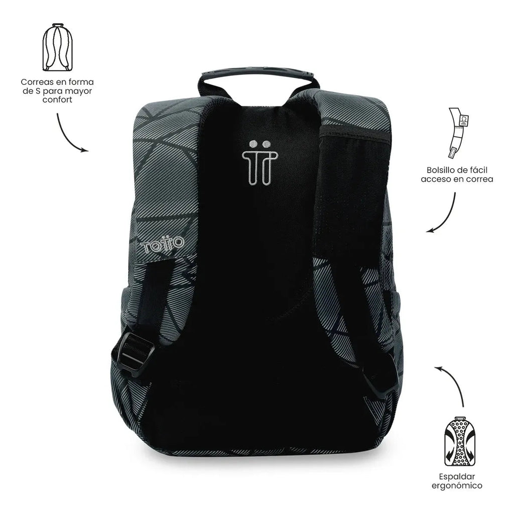 Morral Totto Original Con Porta Tablet 11,83 Litros